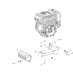 SOPORTE DE MOTOR ORIGINAL EMAK L66152820