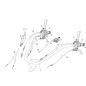 CÂBLE DE TRANSMISSION COMPLET DOUBLE DÉBRAYAGE L.1850 ORIGINAL EMAK 68270101R
