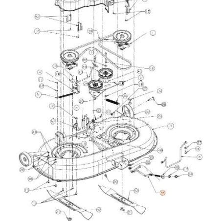 ASTA ORIGINALE EMAK C74707732R | Newgardenstore.eu