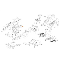 ORIGINAL OBERE HAUBE EMAK AK4737081021R