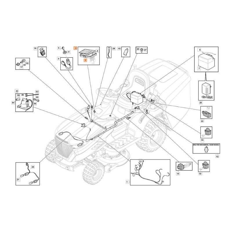 CARTE ÉLECTRONIQUE D'ORIGINE EMAK G382722476E1R