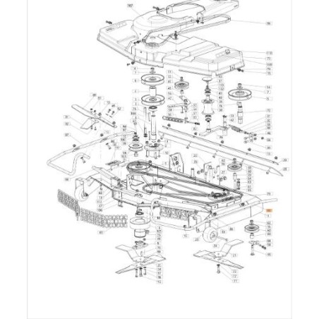 PROTECCIÓN LATERAL IZQUIERDA ORIGINAL EMAK SGS532913452223R | Newgardenstore.eu