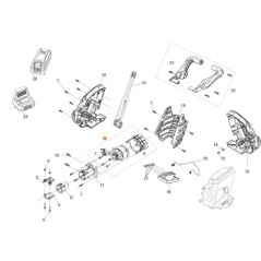 KIT MOTEUR ÉLECTRIQUE 56 V 600 W AVEC CLIMATISATION. EMAK 54310075R D'ORIGINE