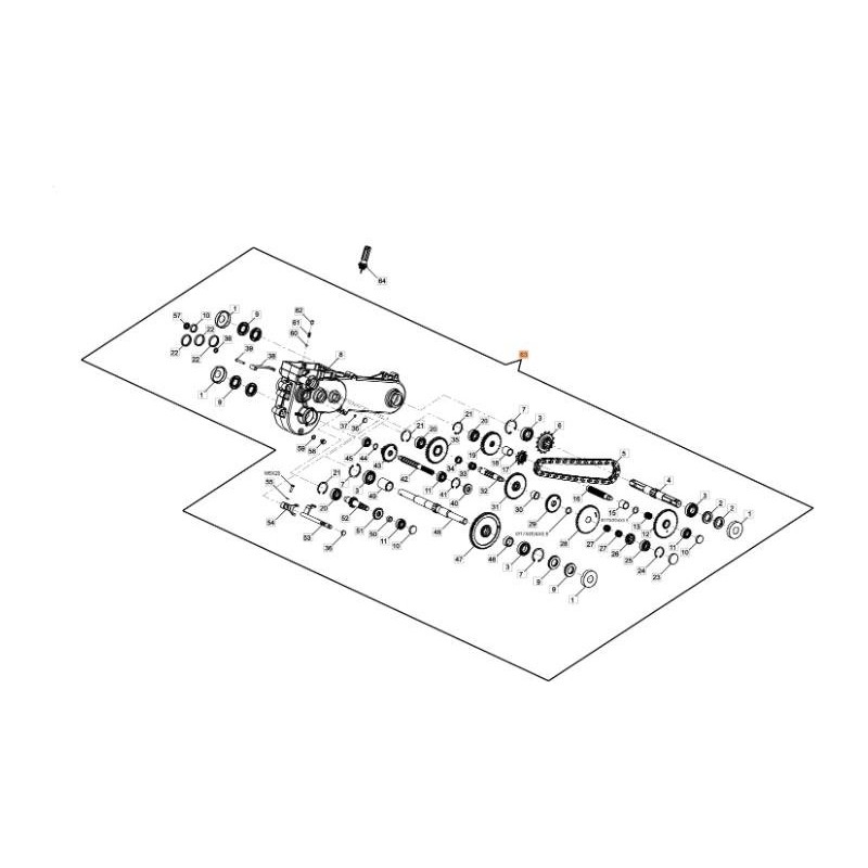 ORIGINAL EMAK GEARBOX GROUP L66152817