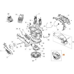 UNITE DE PUISSANCE OM GI 548/553 V COMPLET ORIGINAL EMAK 54350006R