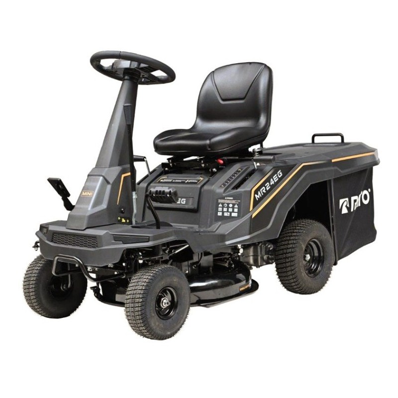 RATO MR24EG 223 cc riding mower, cutting width 61 cm, 150 L basket