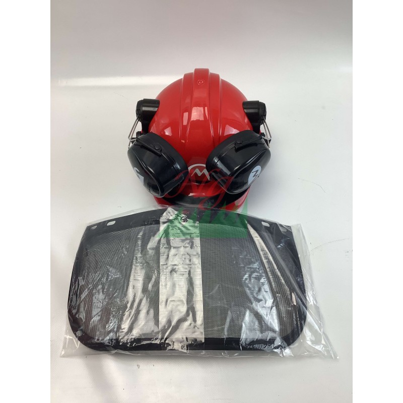 Casco forestal con auriculares y visera de malla MARUYAMA 2020499