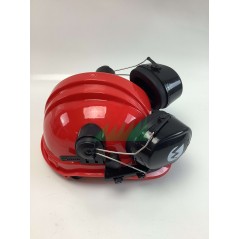 Casco forestal con auriculares y visera de malla MARUYAMA 2020499 | Newgardenstore.eu