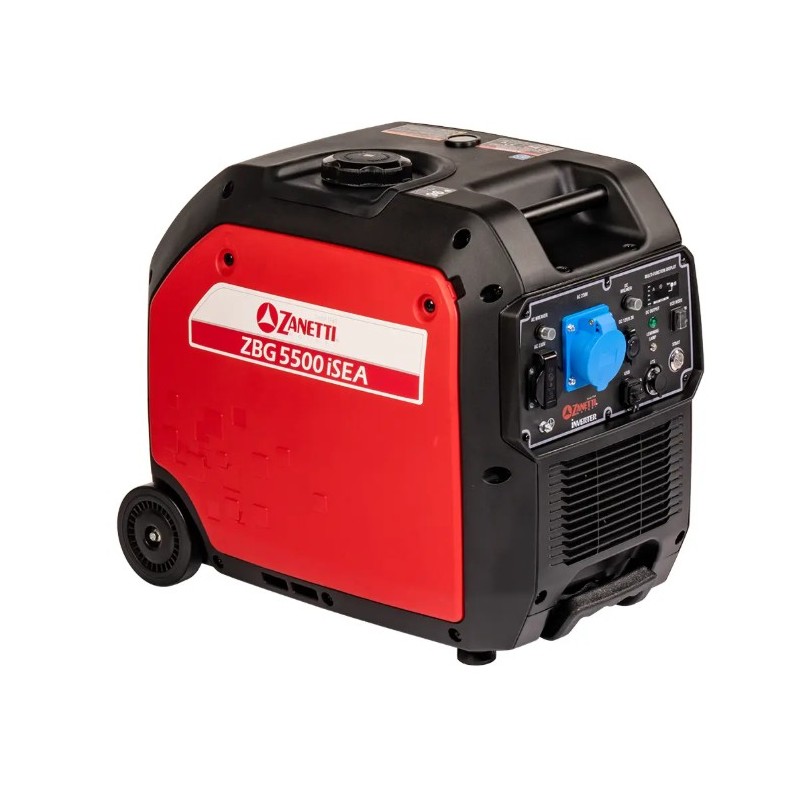 Generatore inverter a benzina ZANETTI ZBG5500iSEA 302cc monofase 230V 5,5kW
