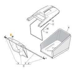 Benzindichtung für Rasenmäher 421HP 421PD 422HP ORIGINAL STIGA 112000930/0