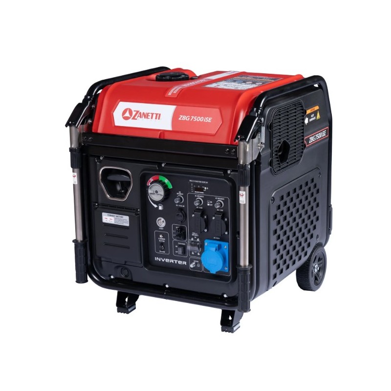 Benzin-Inverter-Generator ZANETTI ZBG7500iSEA 459cc einphasig 230V 7.5kW Benzin-Inverter-Generator ZANETTI ZBG7500iSEA 459cc einphasig 230V 7.5kW