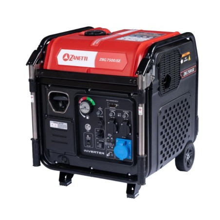 Generador inverter de gasolina ZANETTI ZBG7500iSEA 459cc monofásico 230V 7,5kW | Newgardenstore.eu