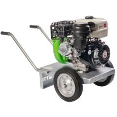 Motobomba centrífuga de gasolina ZANETTI PB80-420CGE hierro fundido agua clara | Newgardenstore.eu