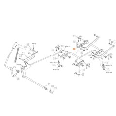 ASTA SOLLEVAMENTO DX ORIGINALE EMAK TS000297R | Newgardenstore.eu
