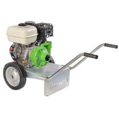 Motobomba centrífuga de gasolina ZANETTI PB50-270CGE hierro fundido agua clara | Newgardenstore.eu