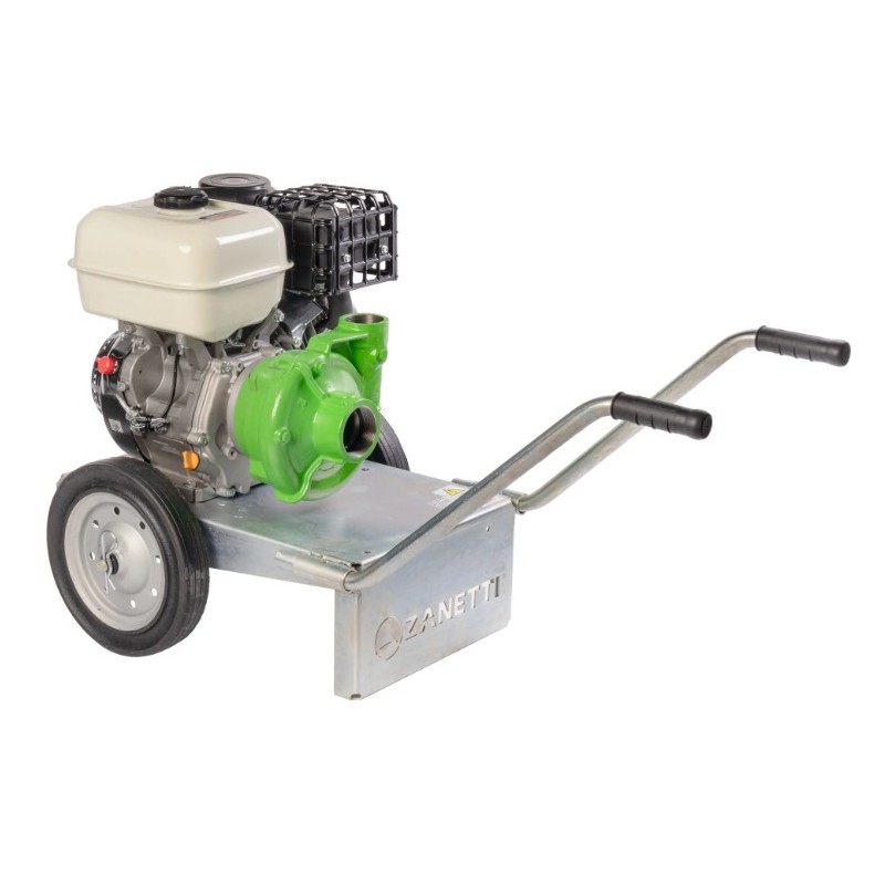 ZANETTI PB50-270CGE Benzin-Kreiselpumpe aus Gusseisen Klarwasser