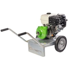 Motobomba centrífuga de gasolina ZANETTI PB50-270CGE hierro fundido agua clara