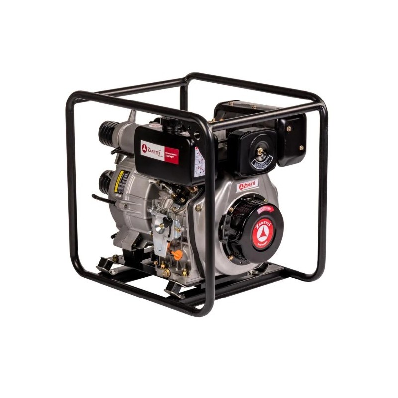 ZANETTI ZDP80TV selbstansaugende Dieselmotorpumpe mit geringer Förderhöhe