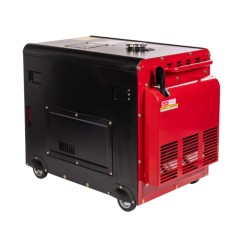 Generador diésel silencioso ZANETTI ZDG6503SEAV de 418 cc, monofásico, trifásico, 230 V, 400 V | Newgardenstore.eu