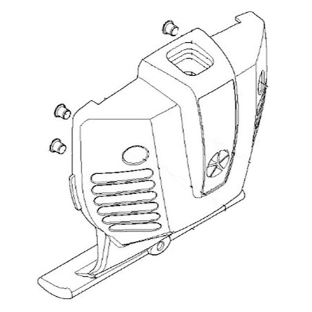 STARTER CRANKCASE 544126401 ORIGINAL HUSQVARNA | Newgardenstore.eu
