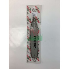 Kit barra 25cm e catena 3/8 40 maglie motosega PRO.TOP