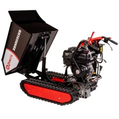 Carretilla de gasolina ZANETTI ZBS5031HB de 270 cc con orugas y 4 rodillos, capacidad 500 kg | Newgardenstore.eu