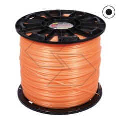 8KG coil of DUBLE STRONG round brush cutter wire, diameter 3.5 mm | Newgardenstore.eu