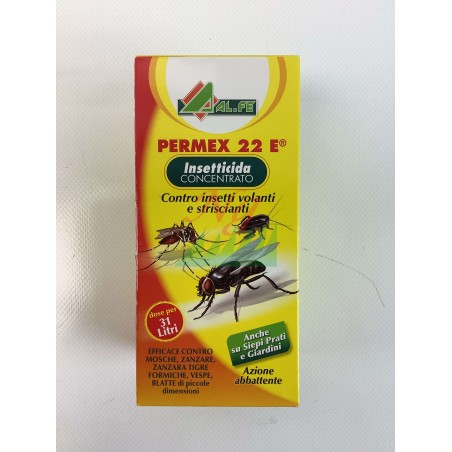 AL.FE PERMEX22E insecticida concentrado contra insectos voladores y rastreros 250mL | Newgardenstore.eu