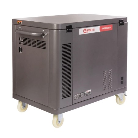 ZANETTI ZBG8003SEA 459cc single-phase three-phase silent petrol generator 230V 400V | Newgardenstore.eu