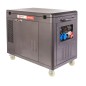 Générateur essence silencieux monophasé triphasé ZANETTI ZBG11003SEA 679cc 230V 400V