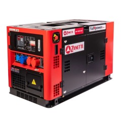 Generatore diesel silenziato ZANETTI ZDG12003SEAV 997cc monofase trifase 230V 400V