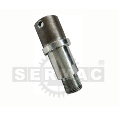 Inserto adaptador para agitador de aceitunas con gancho tipo Kawasaki PRO.TOP con conexión roscada