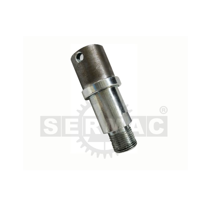 Inserto adaptador para agitador de aceitunas con gancho tipo Kawasaki PRO.TOP con conexión roscada
