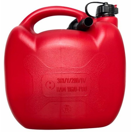 AMA 10L plastic fuel can with flexible spout | Newgardenstore.eu