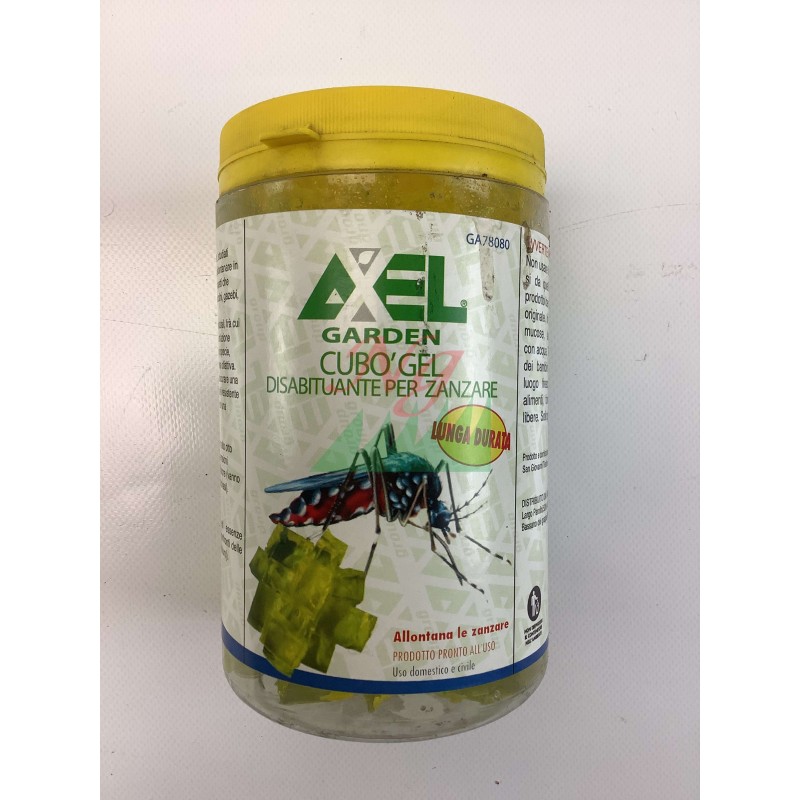 Cubes de gel anti-moustiques longue durée AXEL GARDEN 800 ml