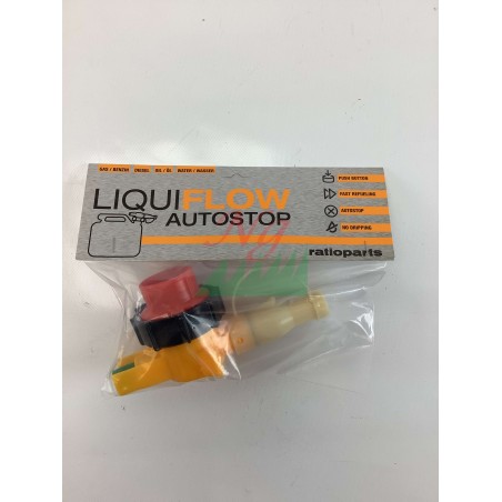 Boquilla LIQUIFLOW con parada automática para llenar los tanques de combustible de las cortadoras de césped | Newgardenstore.eu
