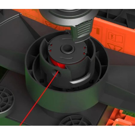 Ersatzspule für den Mähroboter-Trimmer der SEGWAY NAVIMOW X3-Serie