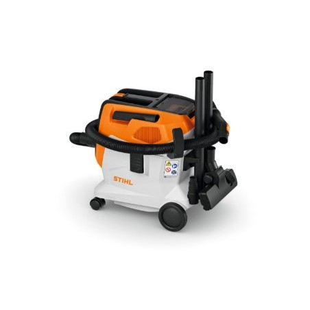 Aspiratore a batteria STIHL SEA60L 36V vuoto estremita' 180mbar contenitore 12L