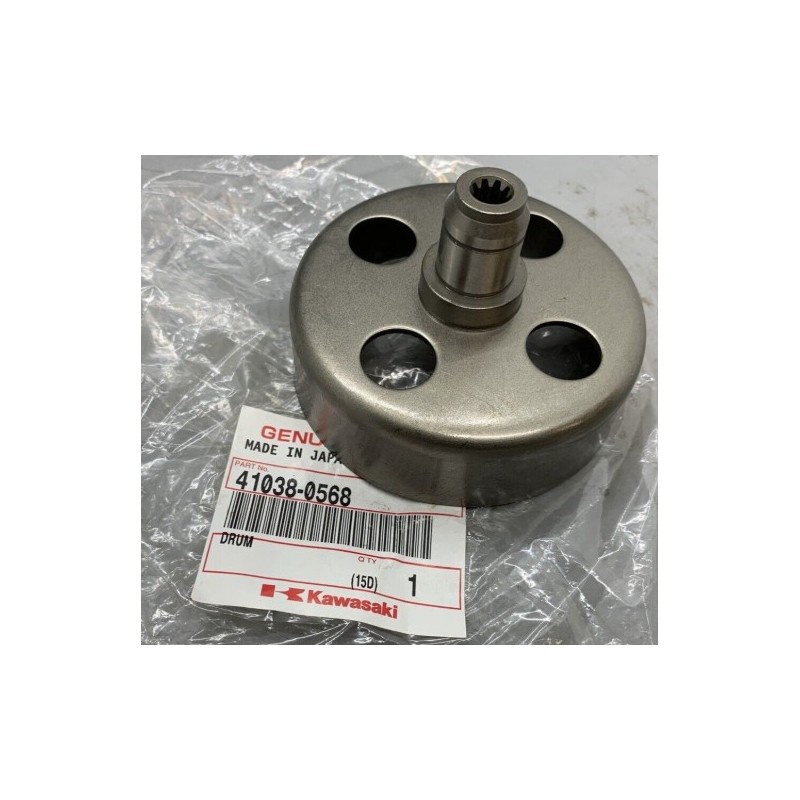 Campana de embrague para desbrozadora KBH45 KBH48 ORIGINAL KAWASAKI 41038-0568