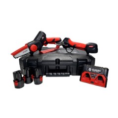 Pruning kit CS 22-04 scissors PS 23-25 FASTER BLUE BIRD with 3 batteries 12.6 V | Newgardenstore.eu