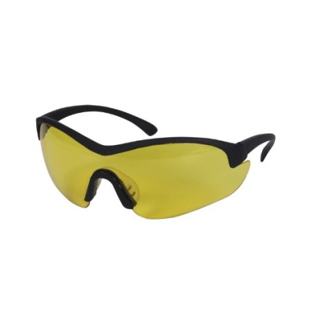 Lightweight and comfortable BLUEBIRD safety glasses with yellow lenses | Newgardenstore.eu