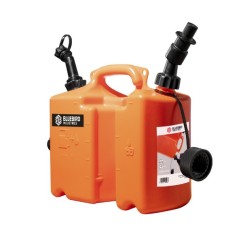 Tanica in plastica BLUEBIRD COMBI olio e benzina capienza totale 5 litri | Newgardenstore.eu
