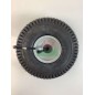 ORIGINAL AMA rueda delantera para tractor cortacésped RIDER MRS 145/76 descarga trasera