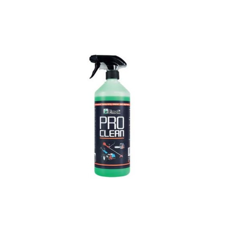 Concentrated multipurpose degreasing detergent for garden machinery various formats