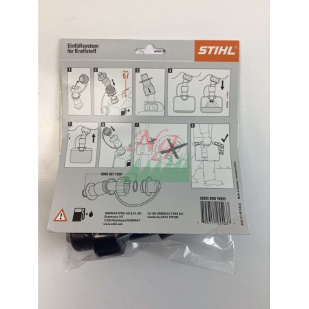 Système de remplissage de carburant STIHL pour bidon de 5 L, diamètre du réservoir 23,5 mm