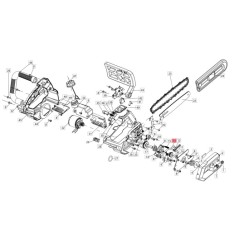 Tuyau de sortie d'huile pour tronçonneuse THCS22-07 ORIGINAL BLUEBIRD 3090200120000