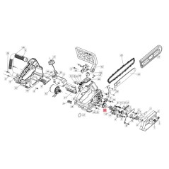 Tendeur de chaîne de tronçonneuse THCS22-07 ORIGINAL BLUEBIRD 9A01000047000 | Newgardenstore.eu