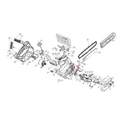 Mecanismo tensor de cadena de motosierra THCS22-07 ORIGINAL BLUEBIRD 7140015090009