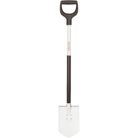 Vanga a punta FISKARS White - 131513 per orti e giardini  1019605 | Newgardenstore.eu