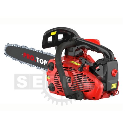 Tronçonneuse à essence PRO.TOP T-250 moteur 2 temps 25 cc guide-chaîne 30 cm chaîne 1,3 mm | Newgardenstore.eu